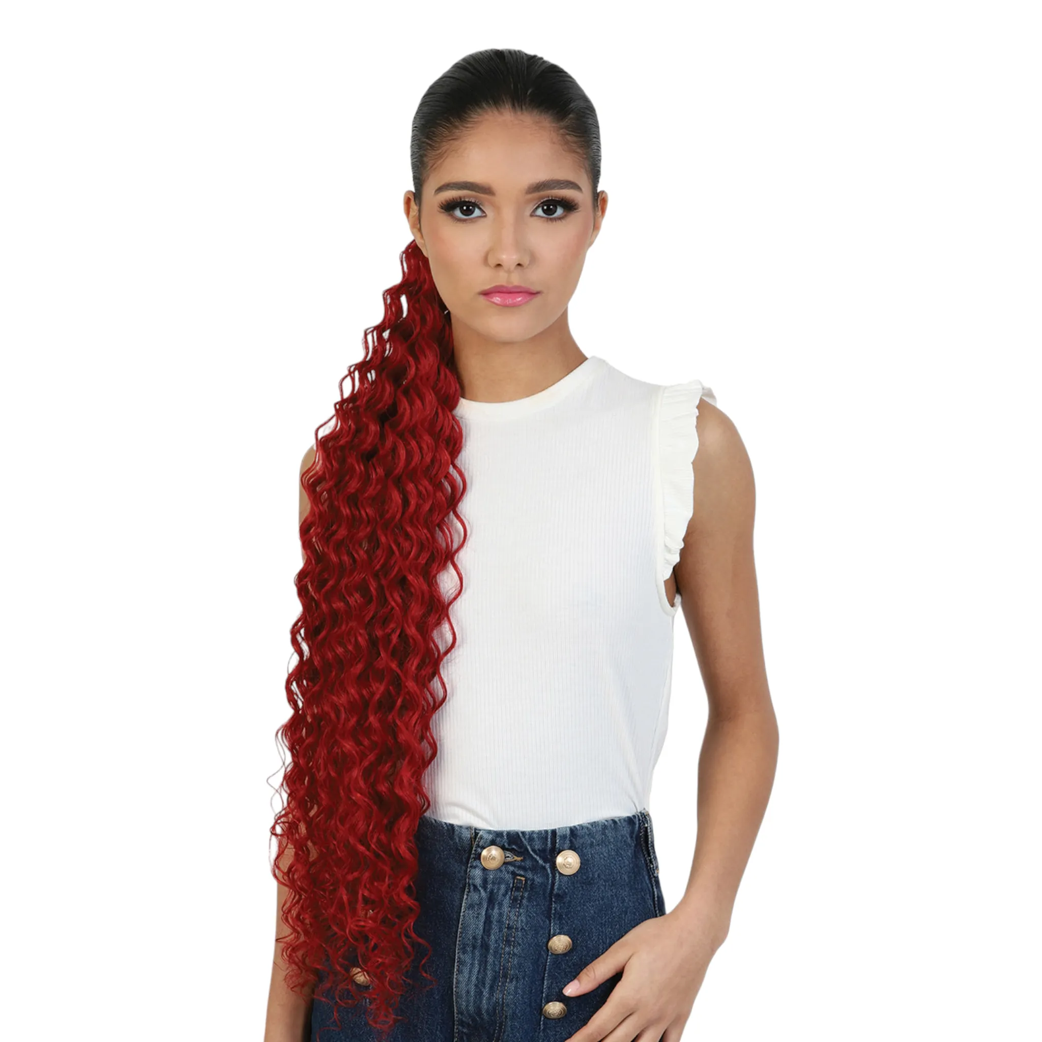 (30") Beshe HER STORY PremierMix Remy Touch Deep Wave Weaving (HSB.DP30)
