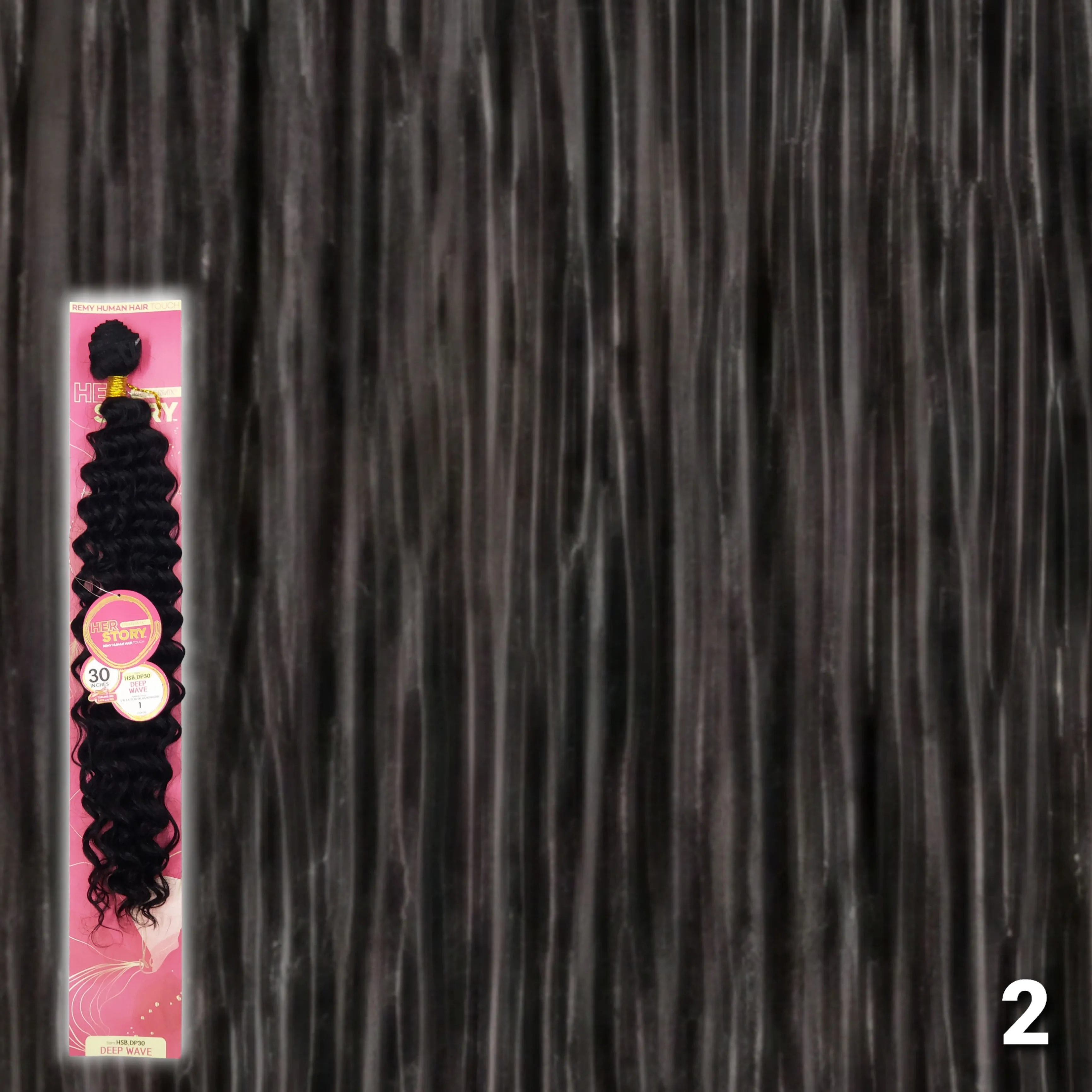 (30") Beshe HER STORY PremierMix Remy Touch Deep Wave Weaving (HSB.DP30)