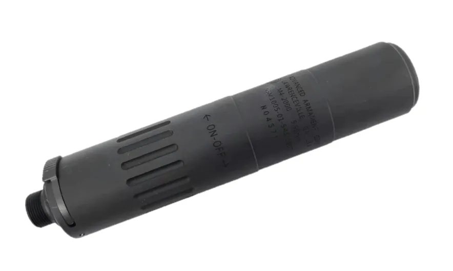 AAC - Quick Detach Suppressor with Thread Adapter - Black