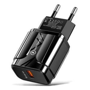 Ładowarka Sieciowa Mocna, Quick Charge 3.0 (3A), 18W