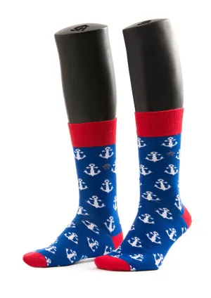 Anchor Design Men Socks
