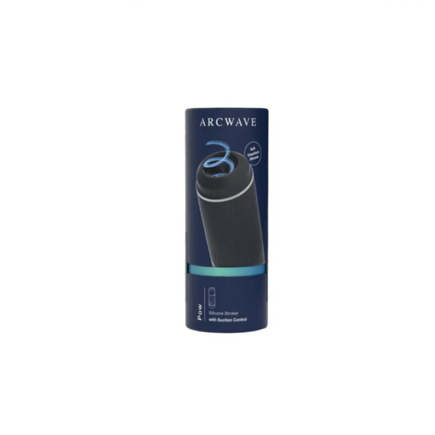 Arcwave Pow Manual Stroker CleanTech SIlicone Male Masturbator