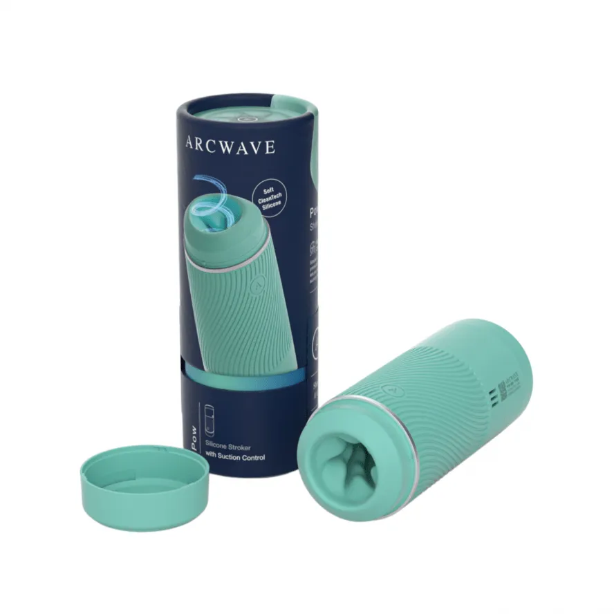 Arcwave Pow Manual Stroker CleanTech SIlicone Male Masturbator