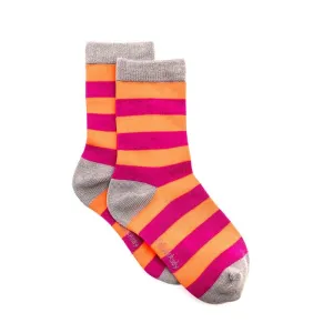 Bamboo Pink & Purple Socks
