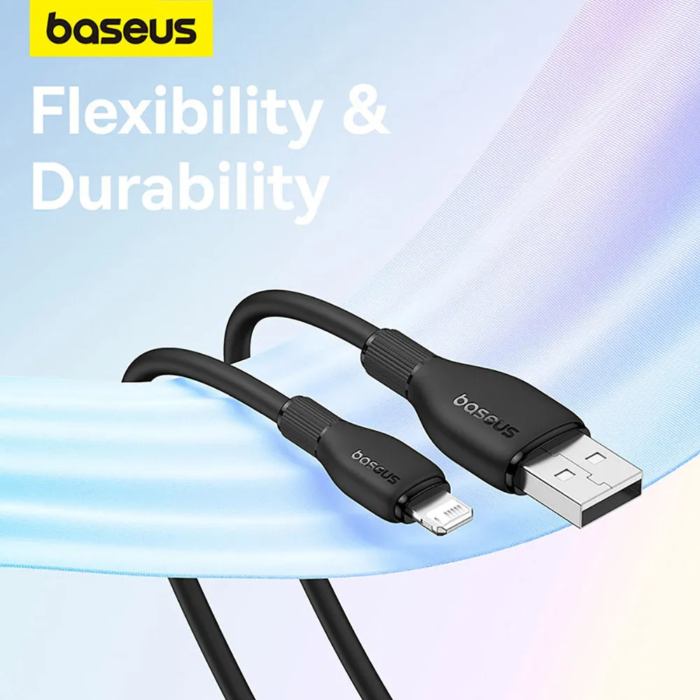 Baseus Pudding Series Fast Charging Cable USB to iP 2.4A 1.2m - Starry Black
