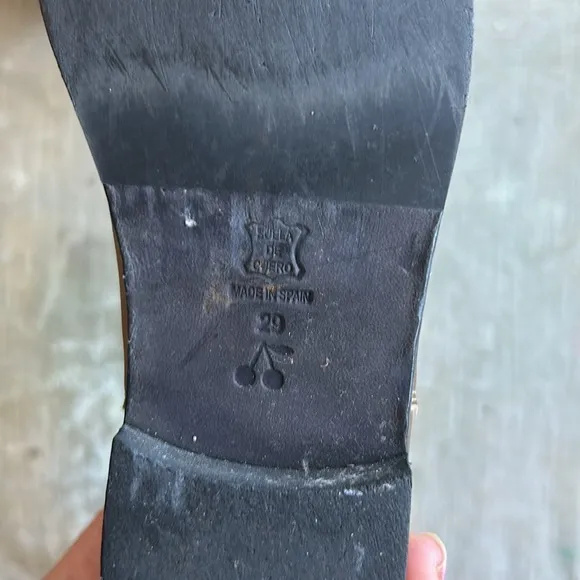 Bonpoint gold lame boots