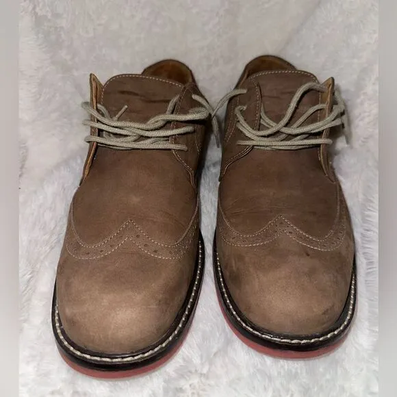 Brown Johnston &amp; Murphy wingtips size 11.5