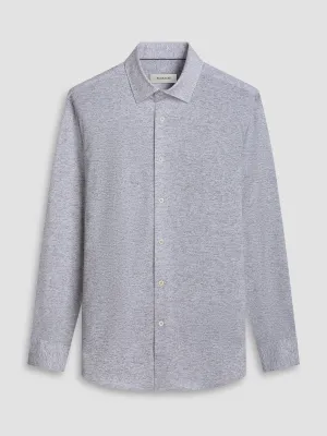 Bugatchi Ooohcotton James Long Sleeve Shirt - Zinc