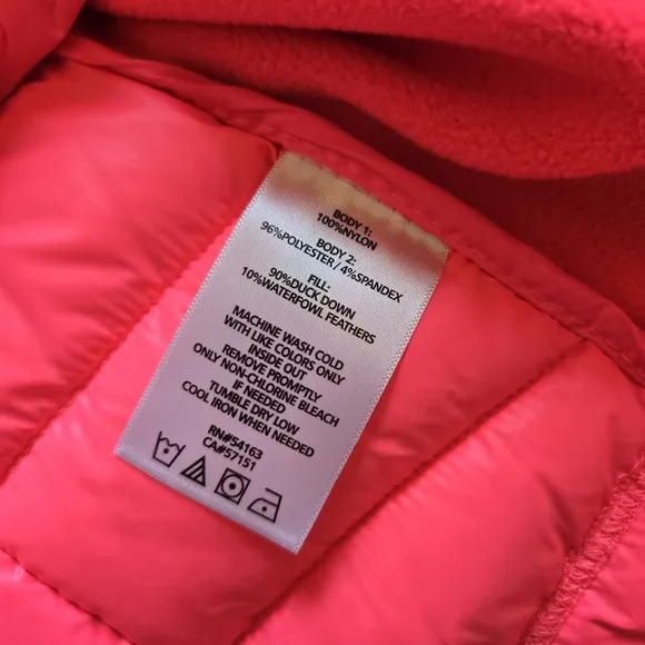 Calvin Klein Performance CK Quick Dry Jacket Neon Barbie Pink Down Large Zipper