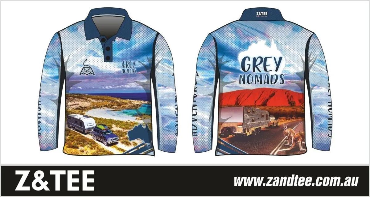 Camping & Caravanning | Grey Nomads Fishing Shirt ★Pre-Order★