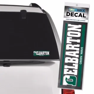 Car Decal - Color Shock Delbarton w/Dwave