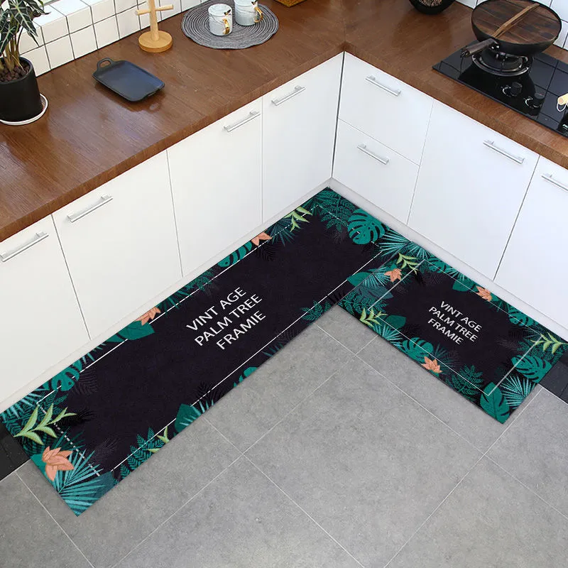 CarpetnRug Kitchen Floor Mat Bedroom Living Room Long Bedside Area Rug Hallway Soft Washable Carpet Anti slip Bathroom Entrance Doormat