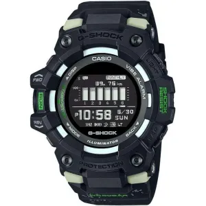 CASIO G-SHOCK G-SQUAD BLUETOOTH CAMOUFLAGE DESIGN BLACK MEN WATCH GBD-100LM-1JF