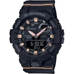 CASIO G-SHOCK MID-SIZE MODEL ANALOG DIGITAL BLACK LADIES WATCH GMA-B800-1AJR