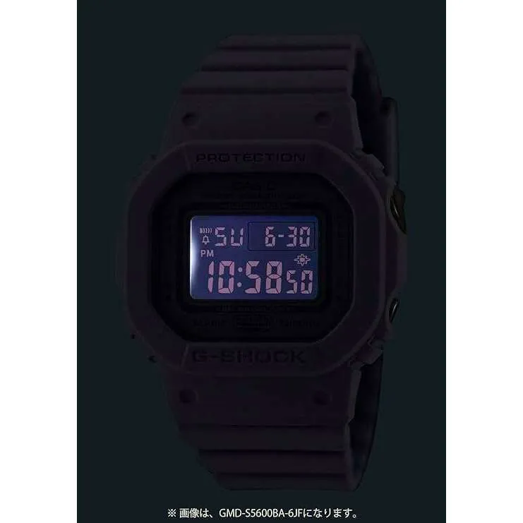 CASIO G-SHOCK MID-SIZE MODEL PINK RESIN STRAP DIGITAL DIAL LADIES WATCH GMD-S5600BA-4JF