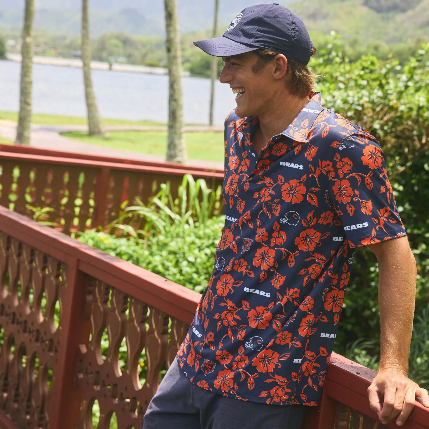 CHICAGO BEARS PUA PERFORMANCE POLO