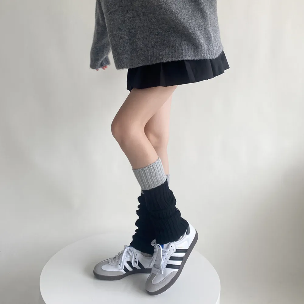 Classic Contrast Color Leg Covers