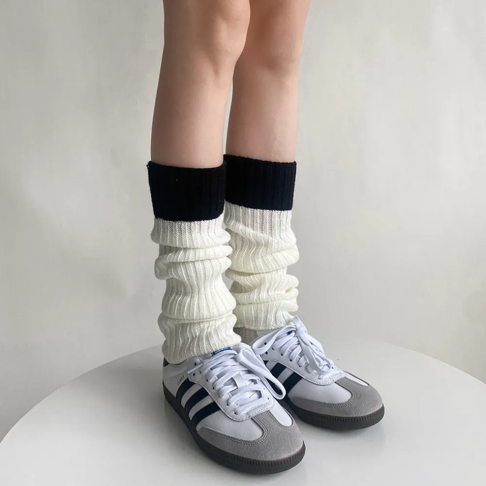 Classic Contrast Color Leg Covers