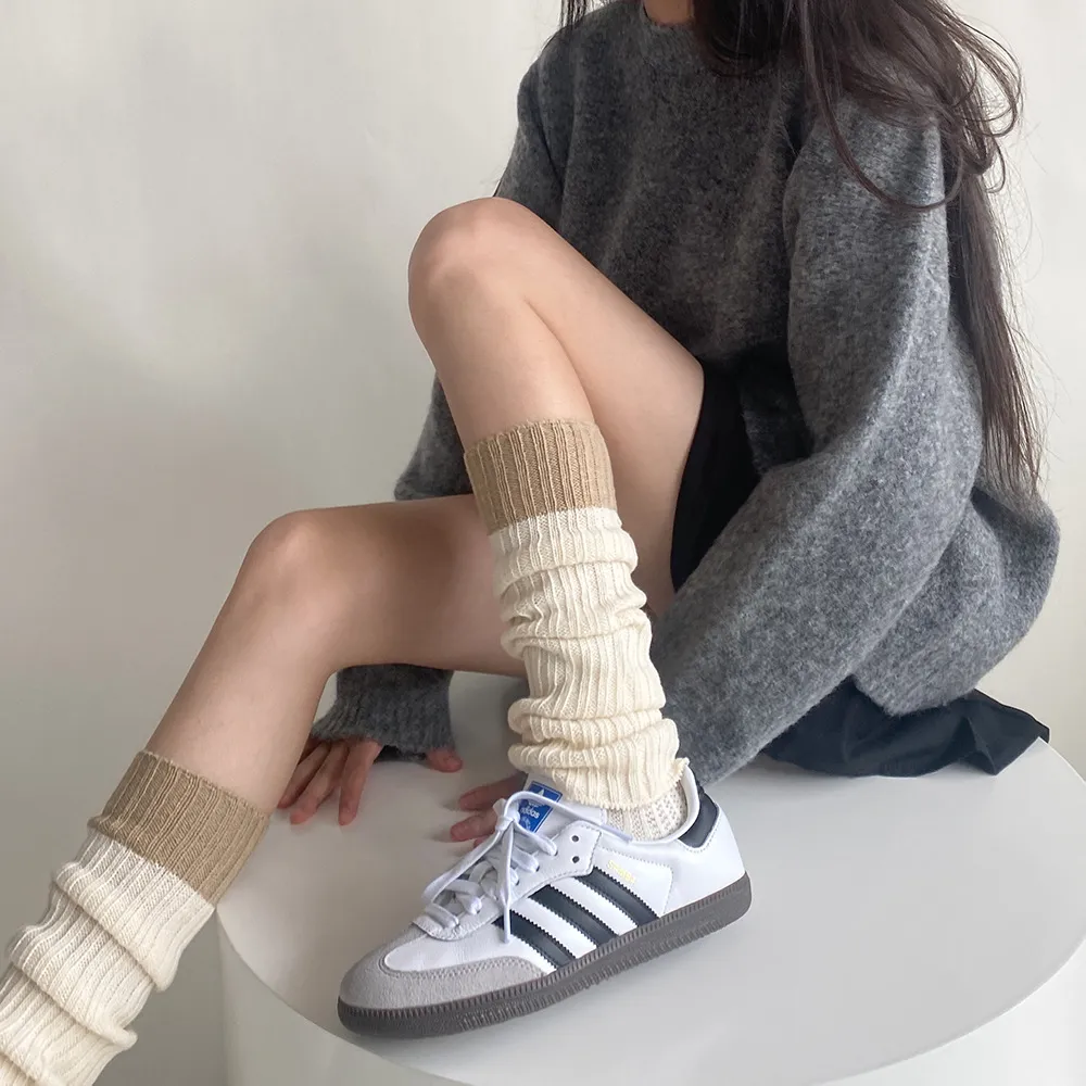 Classic Contrast Color Leg Covers