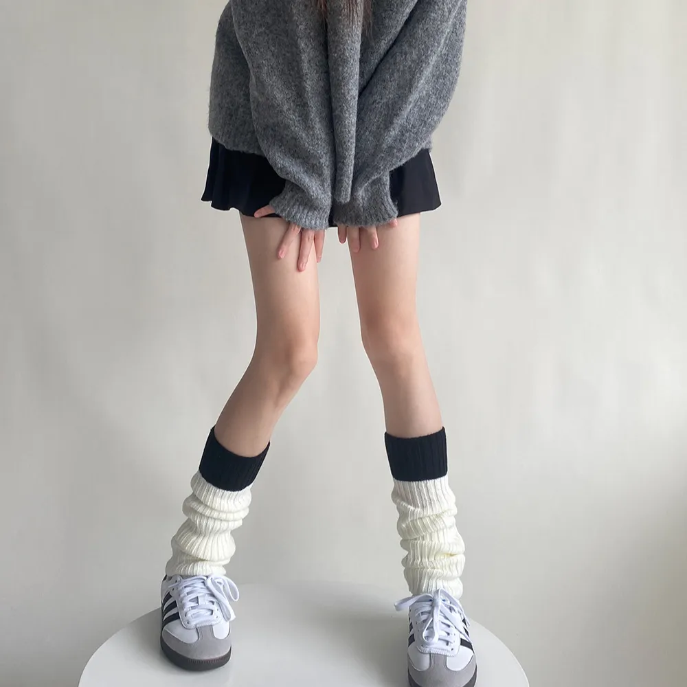 Classic Contrast Color Leg Covers