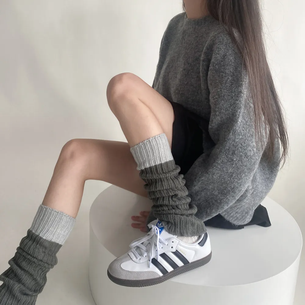 Classic Contrast Color Leg Covers