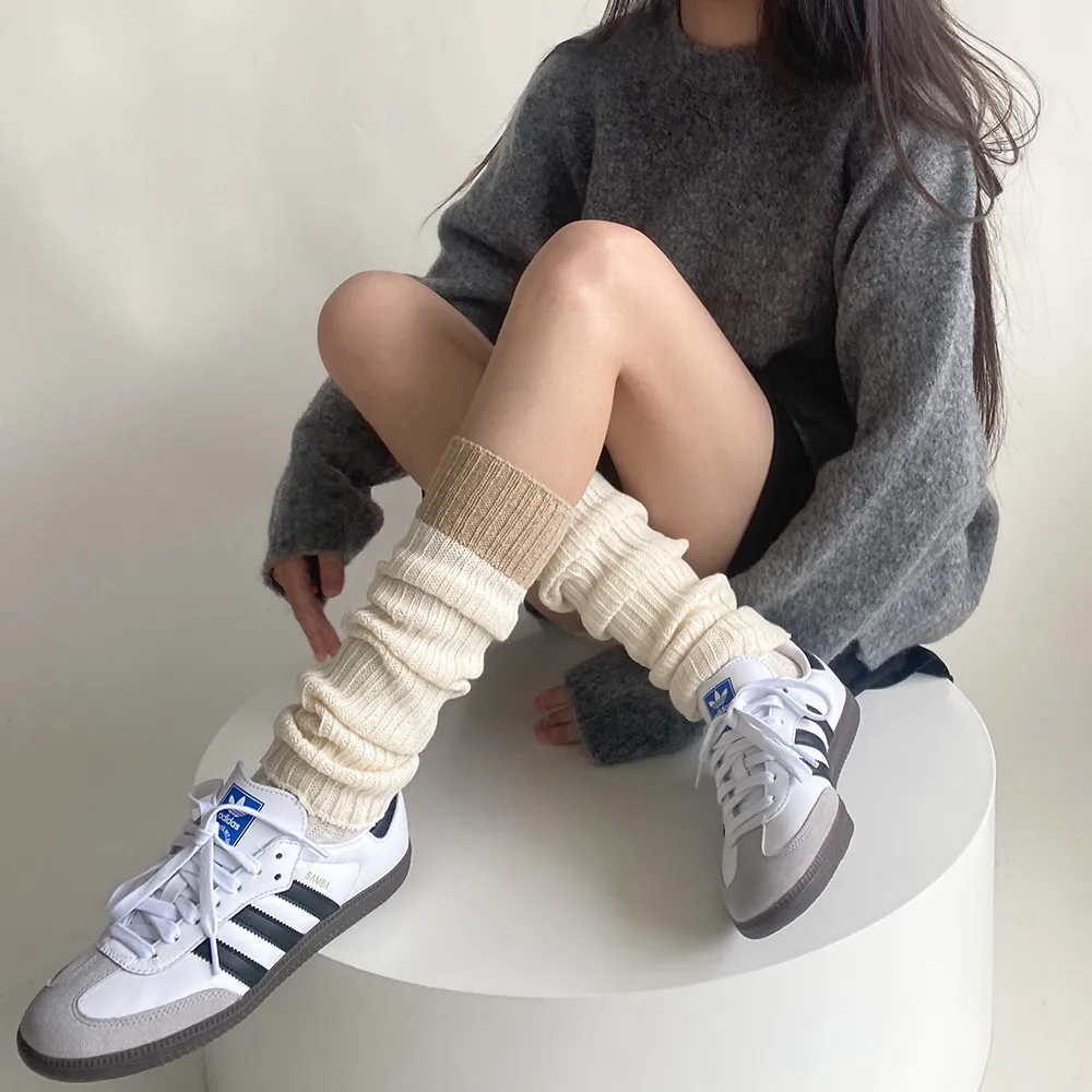 Classic Contrast Color Leg Covers