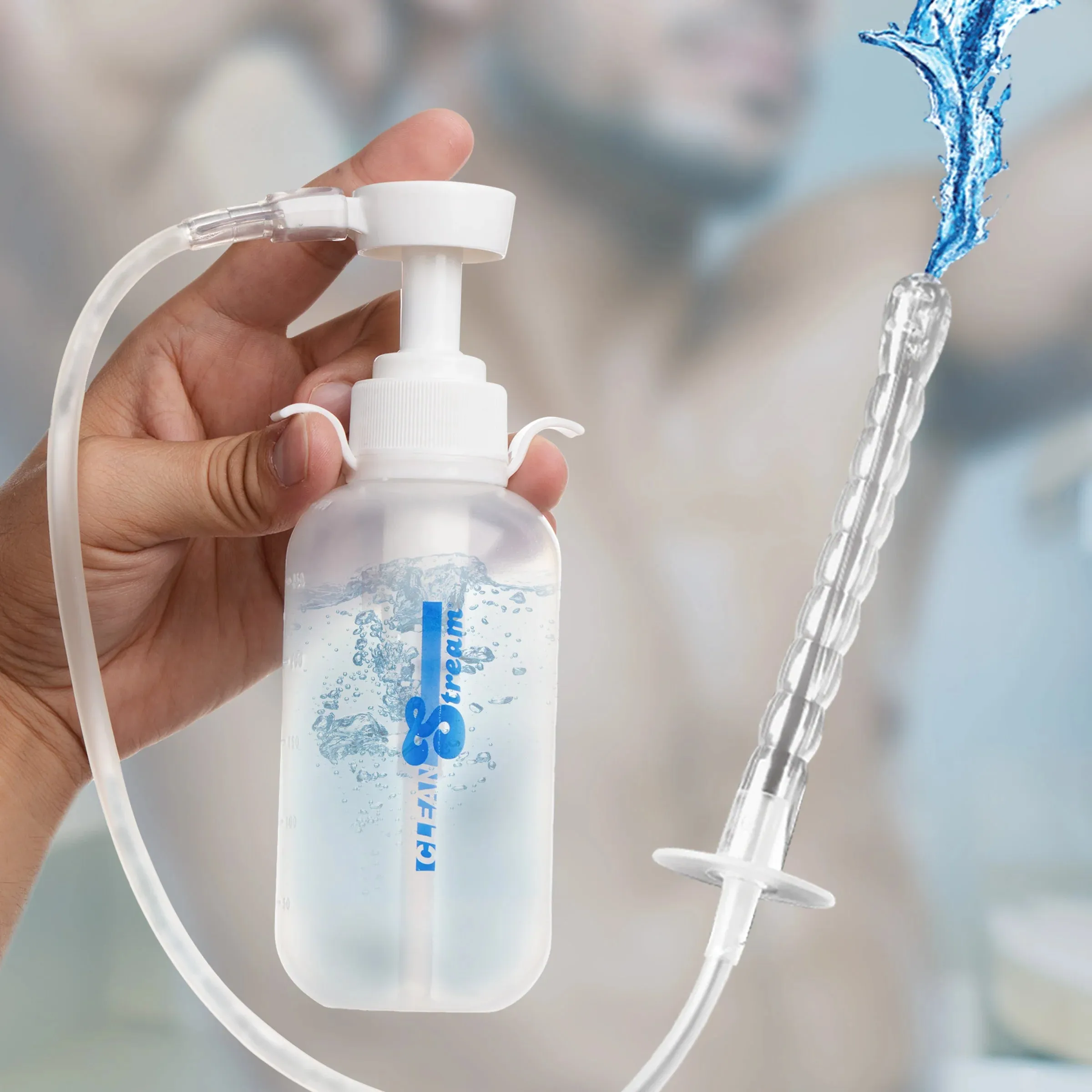 CleanStream Pump Action Enema Bottle