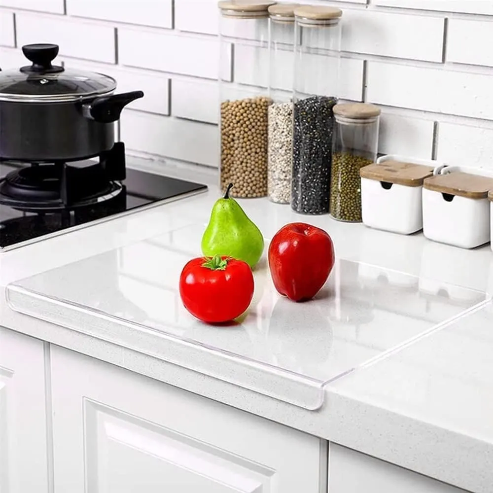 ClearSlice™ - Antislip, transparent cutting board