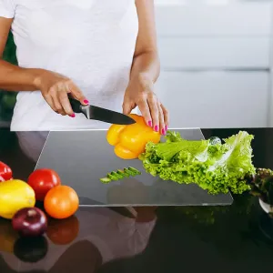 ClearSlice™ - Antislip, transparent cutting board