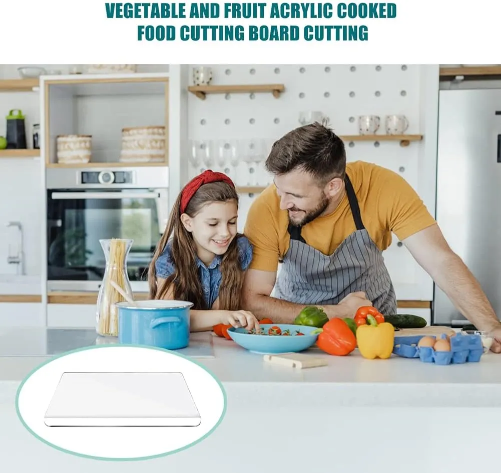 ClearSlice™ - Antislip, transparent cutting board