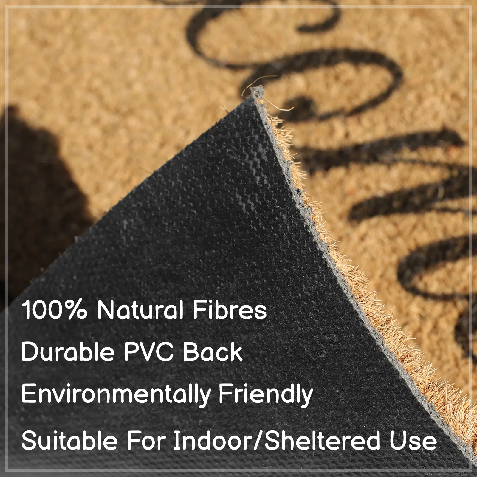Coir Doormat - Alohomora!