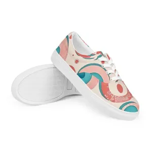 Colorful Canvas Shoes for Bold Womens Lace Up Looks