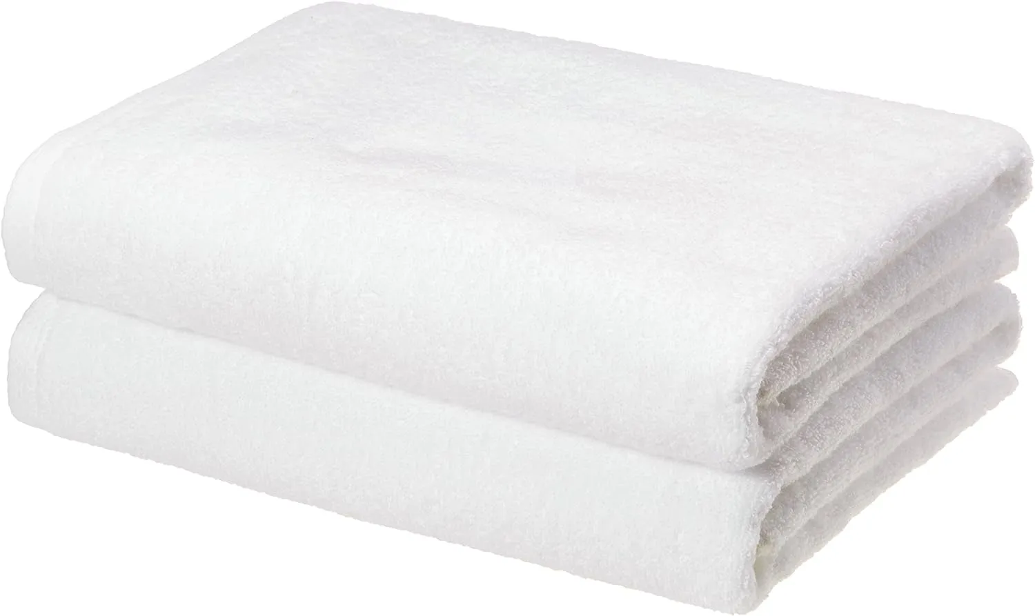 Cotton Washcloths, Quick-Dry, 12" X 12", 12-Pack, White