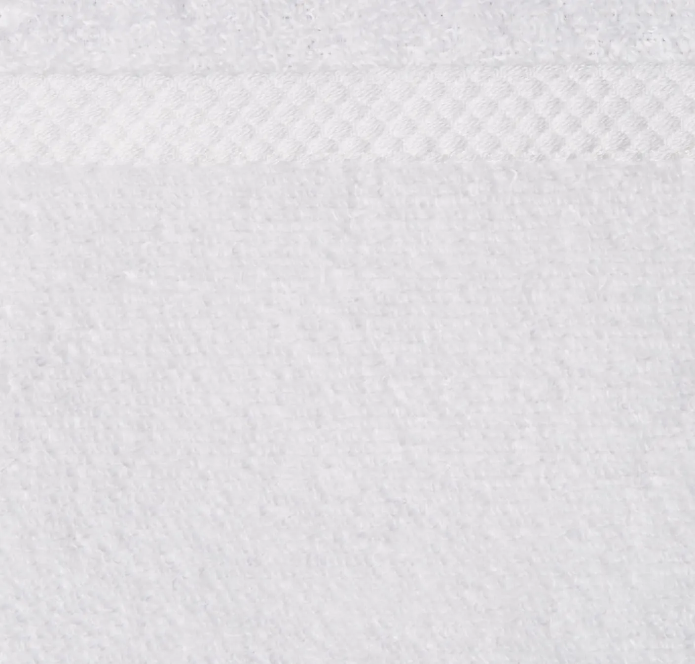Cotton Washcloths, Quick-Dry, 12" X 12", 12-Pack, White