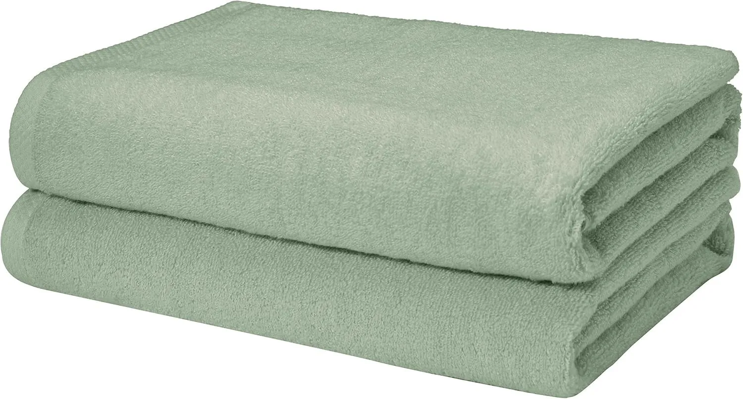Cotton Washcloths, Quick-Dry, 12" X 12", 12-Pack, White