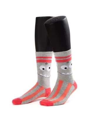 Crazy Face Design Women Socks