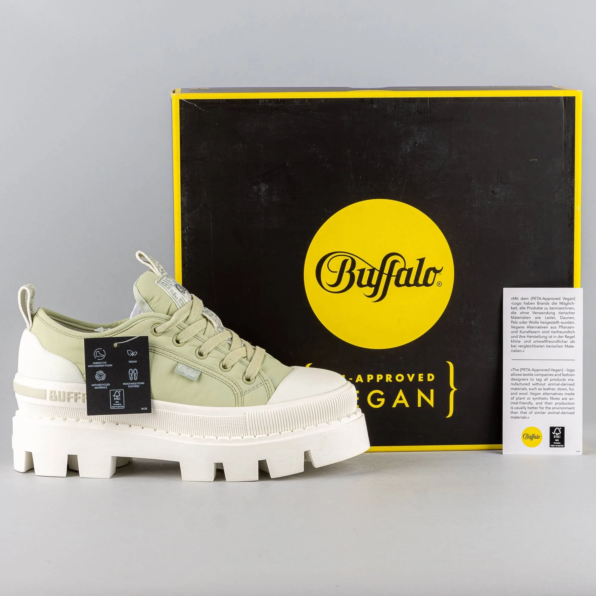 Dámske boty Buffalo Raven Lo Grey