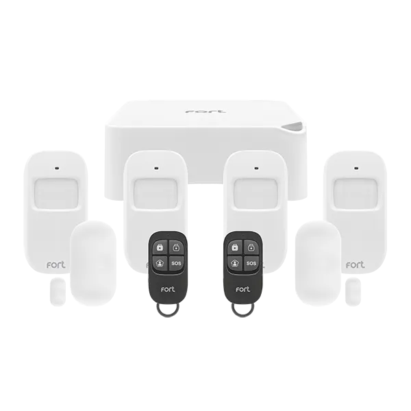 ESP ECSPK4 Smart Alarm Kit - 1x Smart Hub, 4x PIR, 2x Door/Window Contact, 2x Remote Control