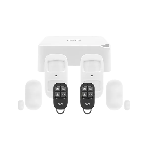 ESP ECSPK6 Smart Alarm Kit - 1x Smart Hub, 2x Pet PIR, 2x Door/Window Contact, 2x Remote Control