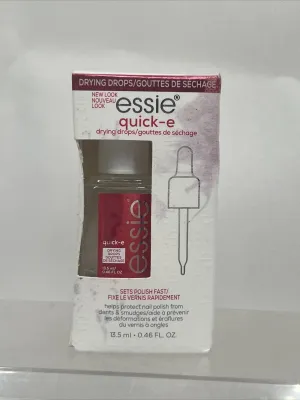Essie Quick-E Drying Drops Fast Dry   Protect Solution 0.46 OZ COMBINE SHIPPING!