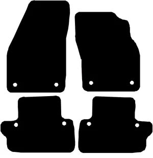 Exact Fit Tailored Car Mats Volvo C70 (2006-Onwards)
