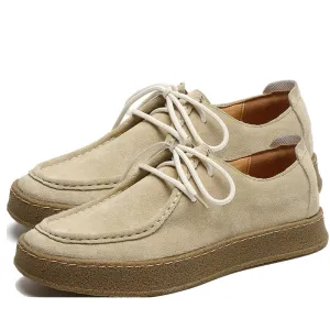 Fashion Men Classic Retro Suede Shoes