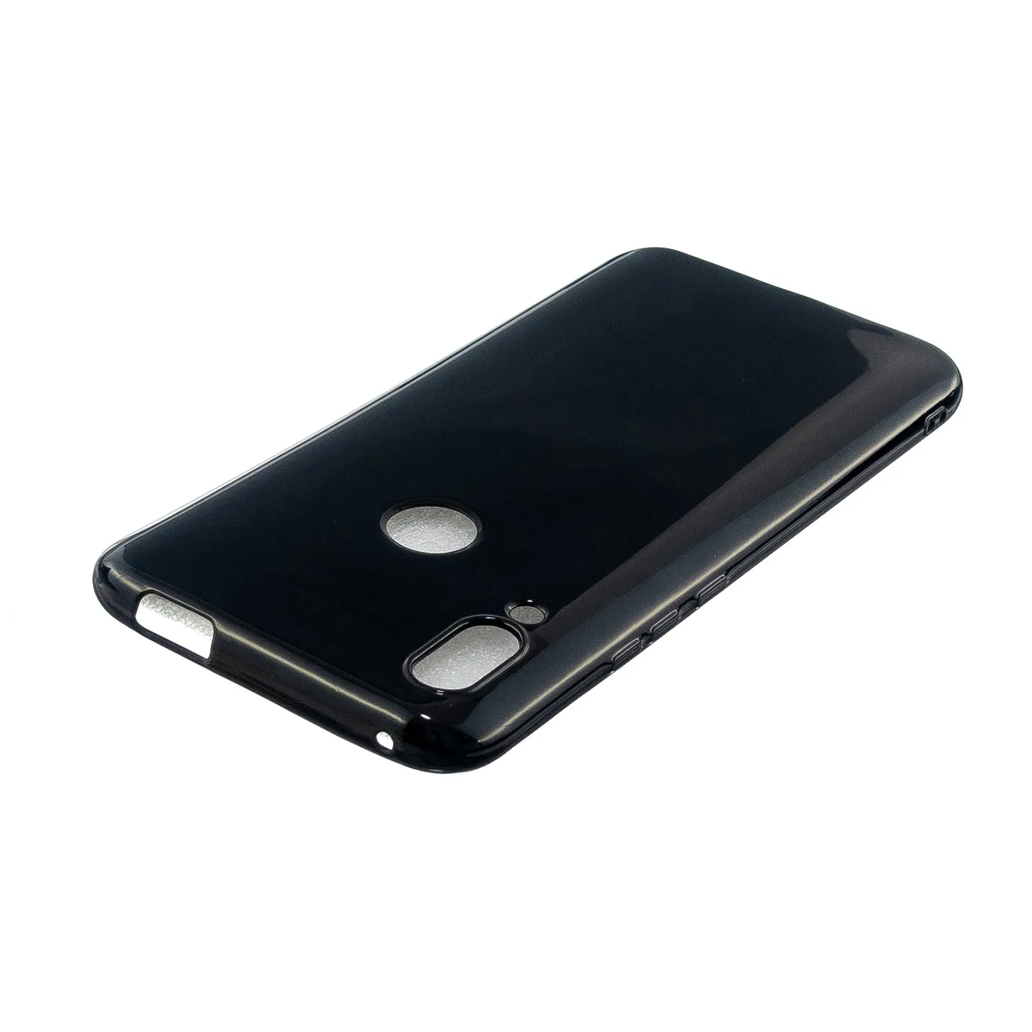 For HUAWEI Honor 10 Lite/P Smart/P Smart-Z 2019 Cellphone Shell Simple Profile Soft TPU Phone Case  Bright black
