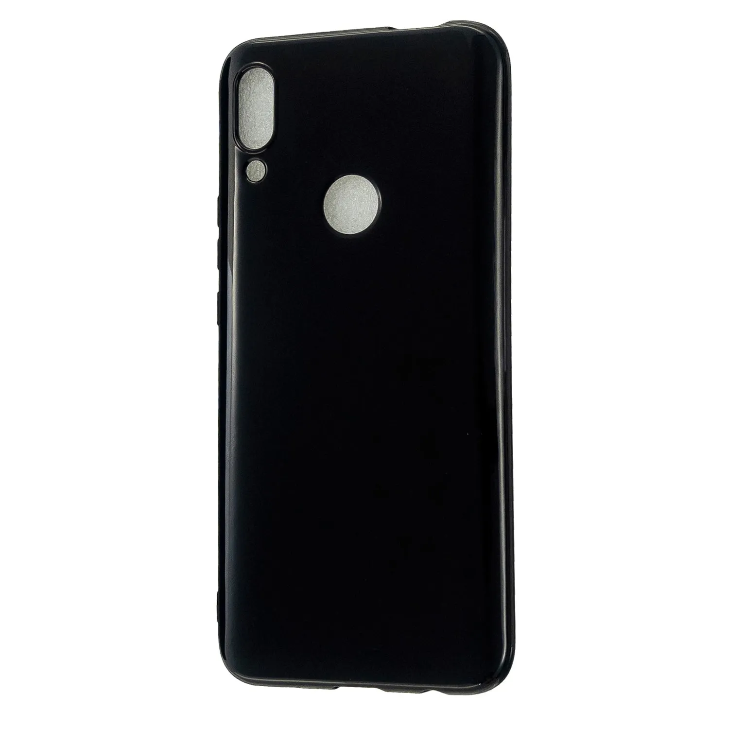 For HUAWEI Honor 10 Lite/P Smart/P Smart-Z 2019 Cellphone Shell Simple Profile Soft TPU Phone Case  Bright black