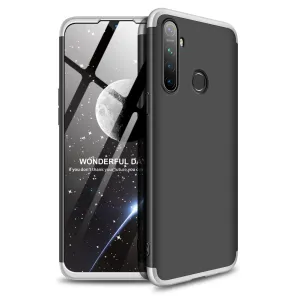 for OPPO Realme 5 Anti-Collision Protection Cover 360 Degree Full Coverage Phone Case Cellphone Shell Cover silver black
