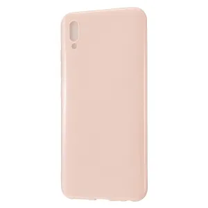 For VIVO IQOO Neo/Y97 Glossy TPU Phone Case Mobile Phone Soft Cover Anti-Slip Full Body Protection Sakura pink