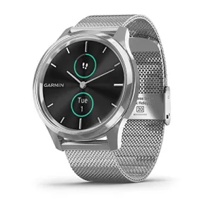 Garmin vivomove Luxe Silver Milanese