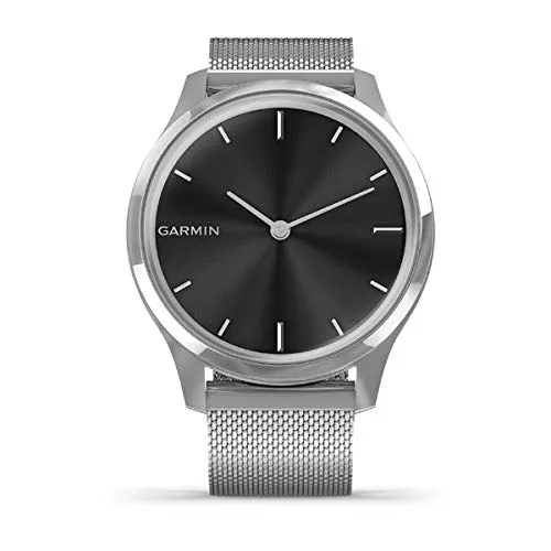 Garmin vivomove Luxe Silver Milanese