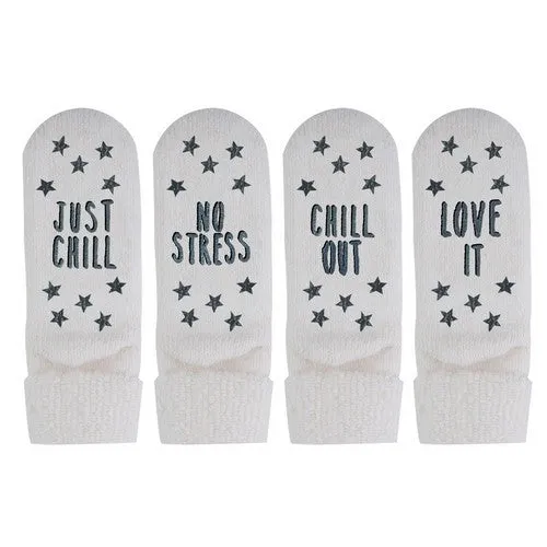 Huissok Antislip CHILL 15016 Ecru