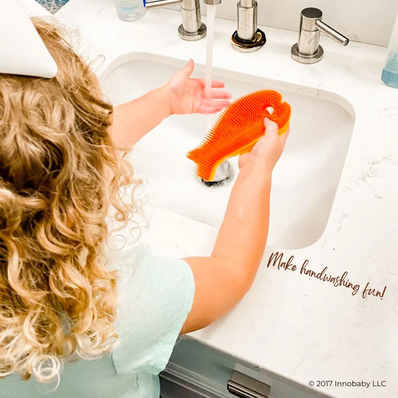 Innobaby Silicone Fish Bath Scrub